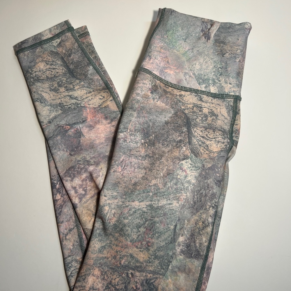 Fabletics Define High-Waisted Leggings in Earth Tones
